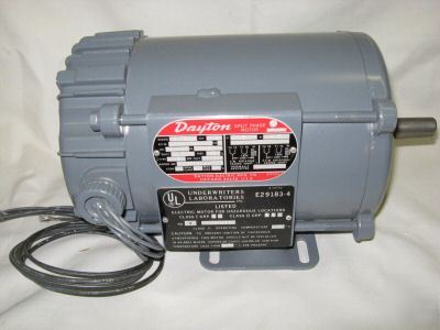 Dayton split phase, haz. loc. motor, ac, 1/4HP, 6K734