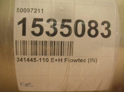 E+h (endress hauser, ) flowtec (in) ,341445-110