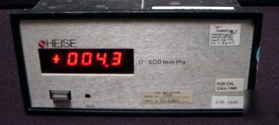 Heise dresser 710A digital press guage 0-500 mmhg