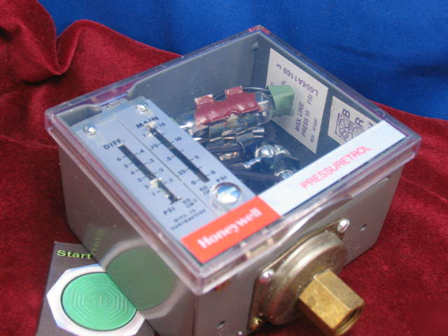 L604A1169 honeywell pressuretrol 15 psi pressure switch