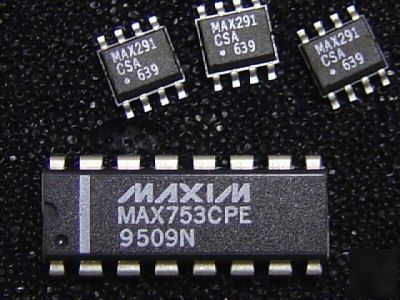 Maxim MAX291CSA lpf/ MAX753CPE lcd contrast cntrl