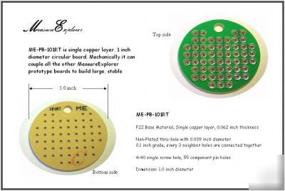 Me-pb-101RT F22 single layer prototype board