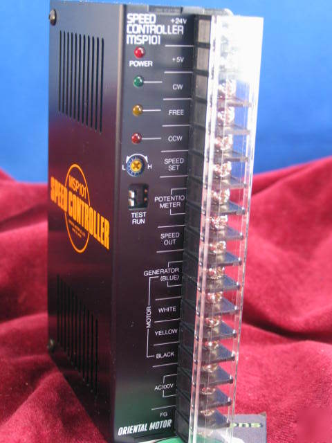 New MSP101 oriental motors .. motor speed controller.. 