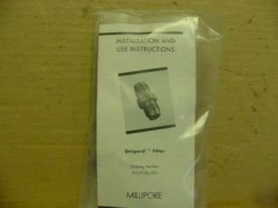 New millipore WGPMSURR2 unigard filter qty (3) >r