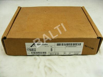 New * sealed* allen bradley 1756-IB32 /b 1756IB32 vdc