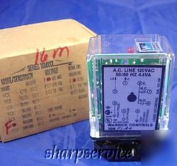 New warrick controls 16M 16MF1A0 plug in module relay 