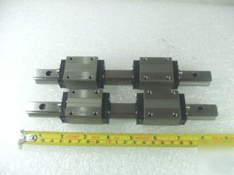 Thk linear bearing slide rail 2 blocks for cnc router