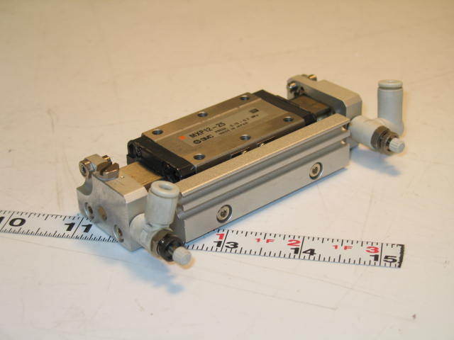 Smc pneumatic air table slide guided MXP12-25