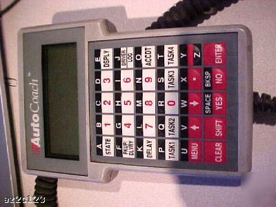 Termiflex / autocoach handheld data terminal 162611DATA