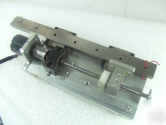 Z axis feed screw linear slide stepper motor cnc router
