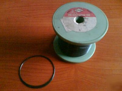33 ga, 30 ft, nichrome resistance wire, resistohm 60