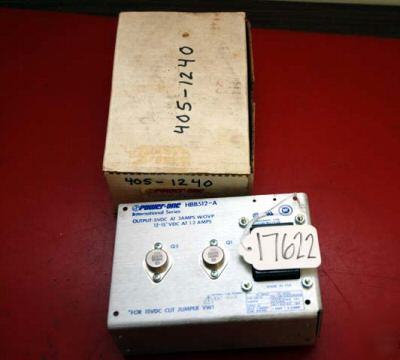 New power-one international series power supply - 