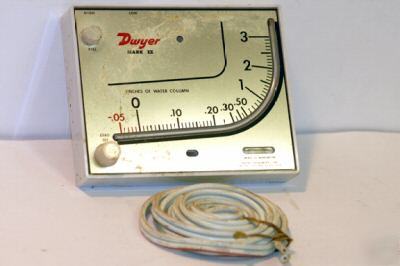 1 dwyer model 25 mark ii manometer