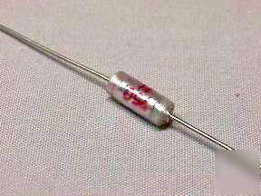 100 vintage 750PF 100V polystyrene capacitors