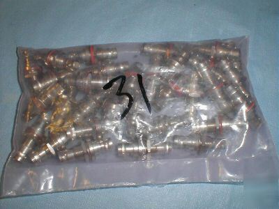 31X bnc bulkhead adapter jack/jack amphenol 31-220G-rfx
