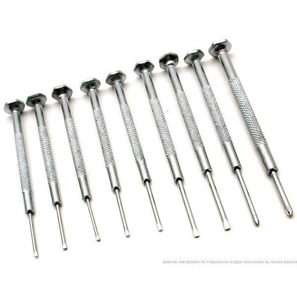9PC screwdrivers set watch electronics jewelers tools
