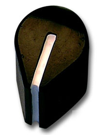 Control panel knob 446 black gloss d-shaft knobs 50 pc.