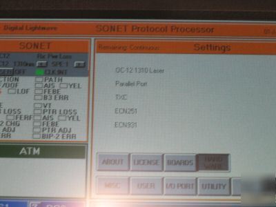 Digital lightwave asa-pkg-OC12 network information nic