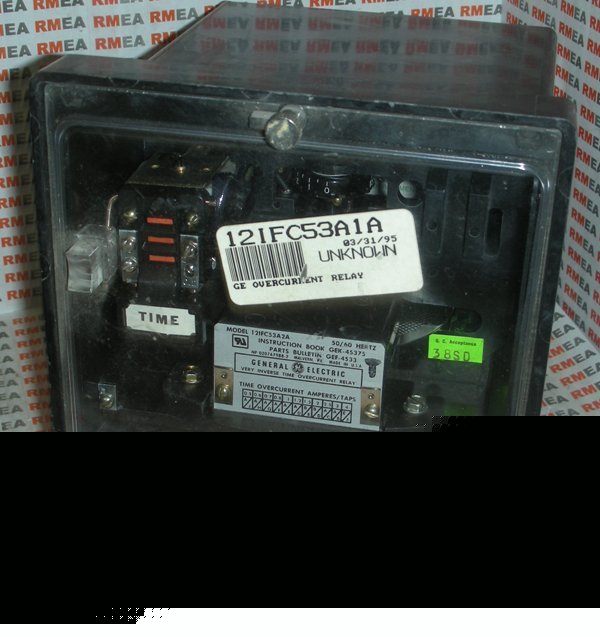 Ge 12IFC53A2A very inverse time overcurrnt relay used