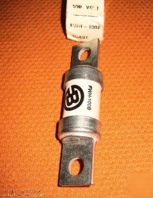 New buss semiconductor fwh-100B fuse fwh-100 FWH100B