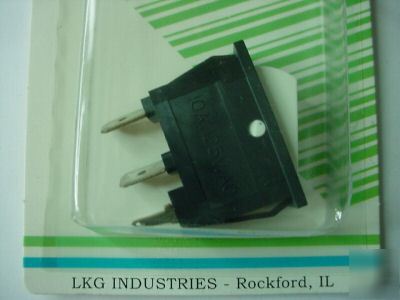 Rocker switch w/ ( red ) led, spst, ( qty 2 ea )