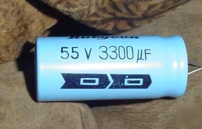 Rubycon 55V 3300UF capacitor 3PCS