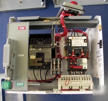 Square d model 5 motor starter control center bucket