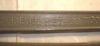 Vintage - briegel method tool co - crimper/indenter