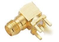 Zou@ rf print connector sma female right angle/sma-kwe