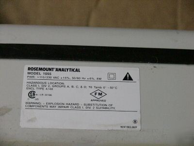  rosemount/broadley ph transmitter 1055BT