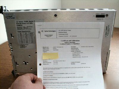 Agilent E4805B 2.7 gb/s central clock