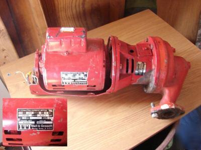 Bell & gosset 1/3 hp electric motor