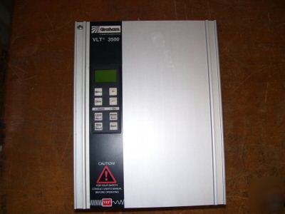 Danfoss / graham adjust. frequency drive 3 hp 460 volt