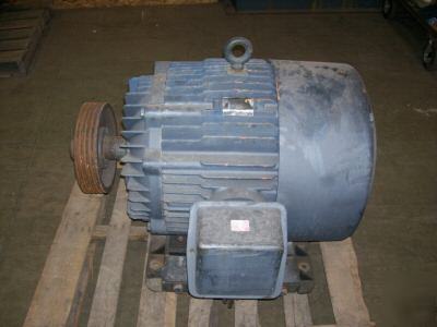 Marathon 125 hp electric motor, tefc, 1800 rpm 444T 460