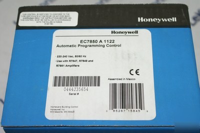 New honeywell EC7850 flame failure unit