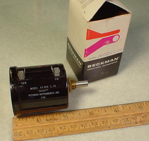 Precision multiturn helipot 50K potentiometer nos