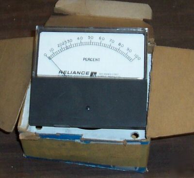 Reliance ge-19310 panel meter 