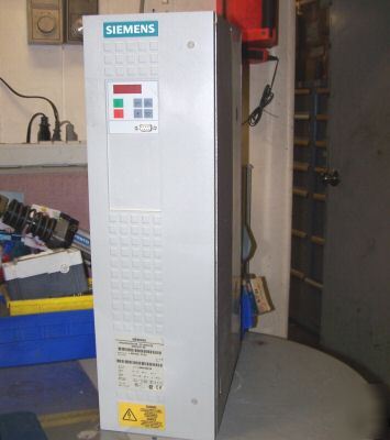 Siemens 6SE7022-6TC51 dc vfd inverter drive 30.4 amp 