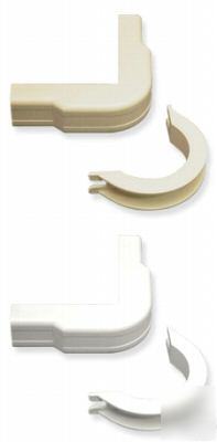  icc outside corner w/ base fitting 1Â¼ 10 pk white