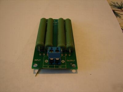 Power resistor array 5 ohm 40 watt easy connect lugs
