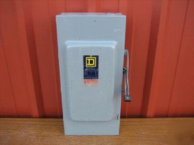 Square d HU363 safety switch 100 amp disconnect 100A E1